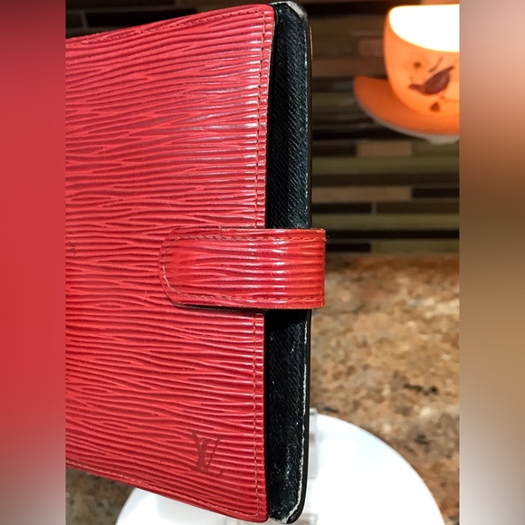LOUIS VUITTON Epi Leather Agenda/ Notebook Cover- Red 🤩🔥❤️ - Picture 14 of 17